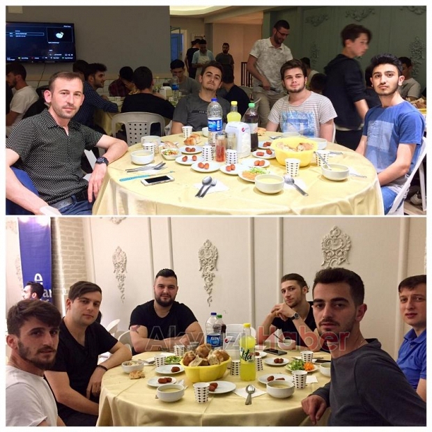 GENÇ ENSARLAR İFTARDA BULUŞTU