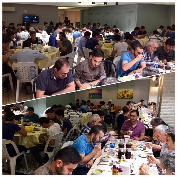 GENÇ ENSARLAR İFTARDA BULUŞTU