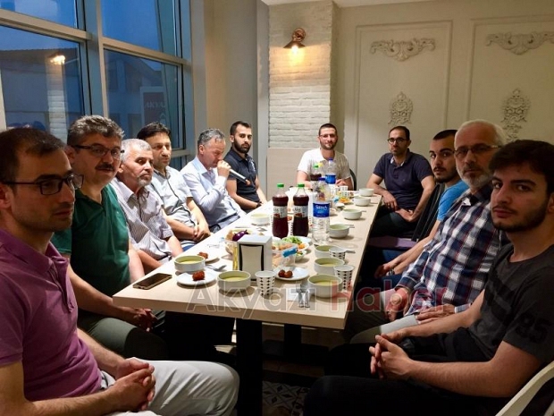 GENÇ ENSARLAR İFTARDA BULUŞTU