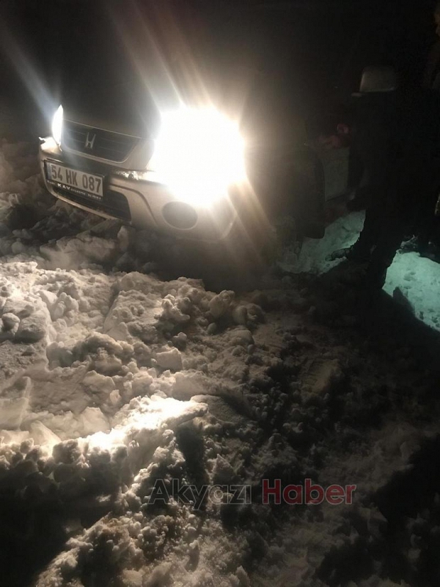 Genç İş adamı ve ailesi  Acelle Yaylasında mahsur kaldı