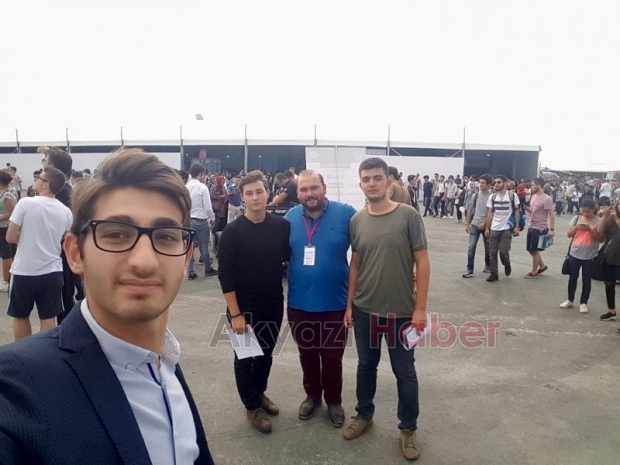 Akyazılı gençler TEKNOFEST'te