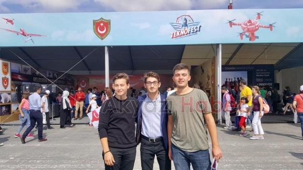 Akyazılı gençler TEKNOFEST'te