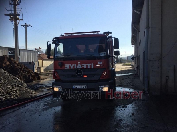 Geri Dönüşüm Fabrikasında Yangın