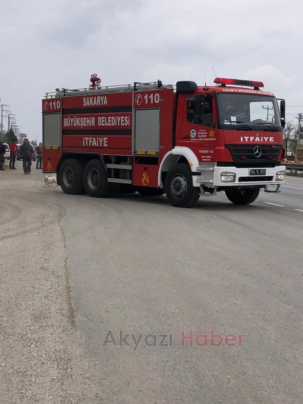 Geri Dönüşüm Tesisinde Yangın