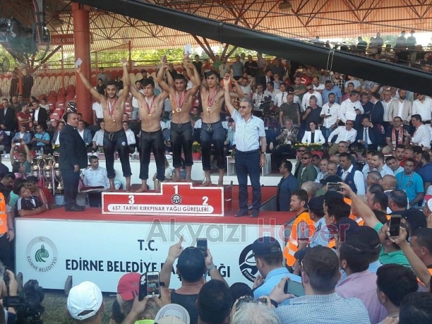 Güreşçi Ensar Bıyık Kırkpınar’da İkinci Oldu