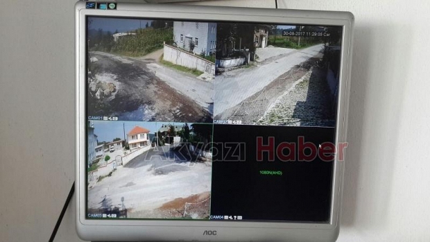 Güzlek Mahallesi’ne Güvenlik Kameraları Takıldı