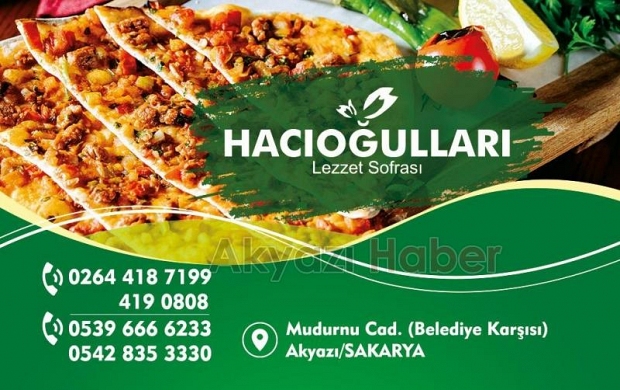Hacıoğulları Alo Sipariş Hattı