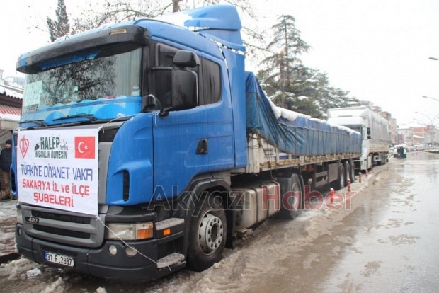 HALEP E YARDIM TIRLARI DUALARLA GÖNDERİLDİ