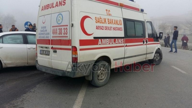  Hastane Kavşağında Kaza