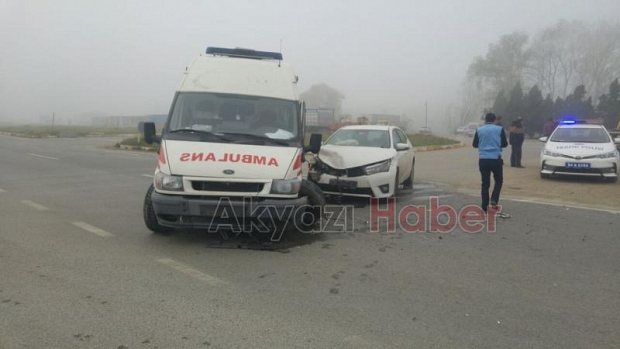  Hastane Kavşağında Kaza