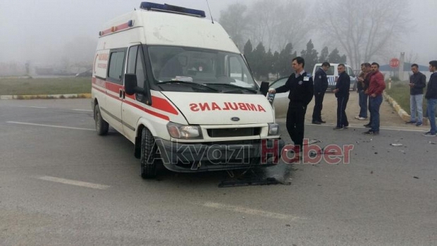  Hastane Kavşağında Kaza