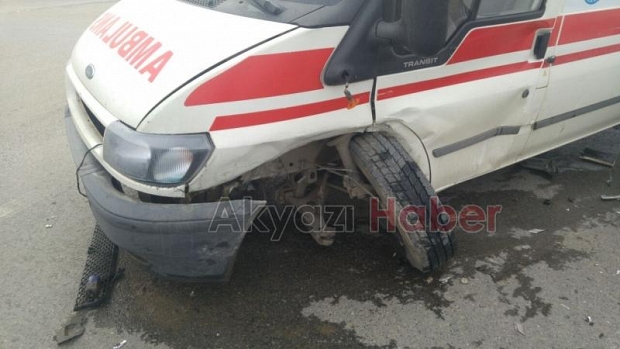  Hastane Kavşağında Kaza