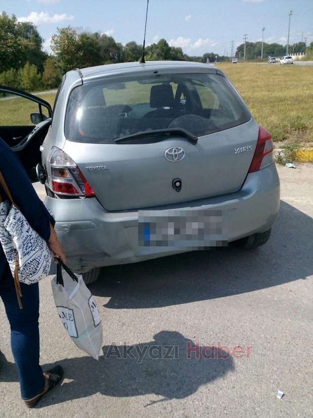 Hastane Kavşağında Trafik Kazası 