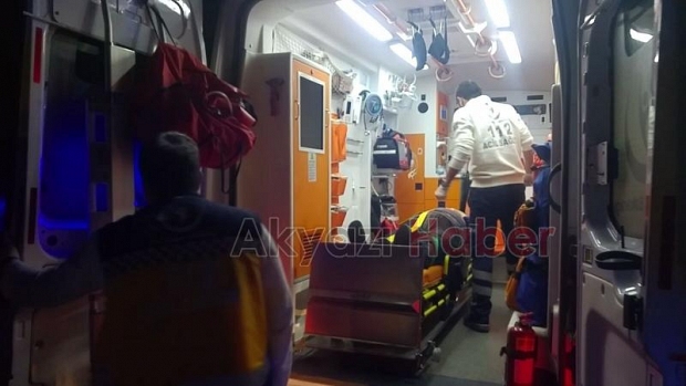 Hastane kavşağında trafik kazası 3 yaralı