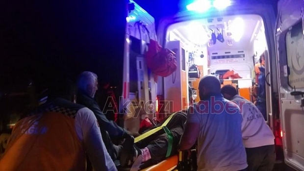 Hastane kavşağında trafik kazası 3 yaralı