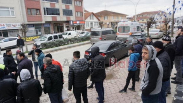 Kaskı hayatını kurtardı