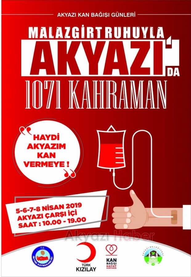 HAYDİ AKYAZIM MALAZGİRT RUHUYLA AKYAZIDA 1071 KAHRAMAN