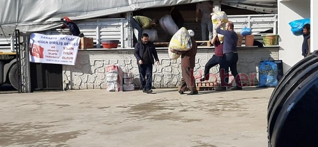iDLiBE BiR TIR DAHA YARDIM GÖNDERiLDi