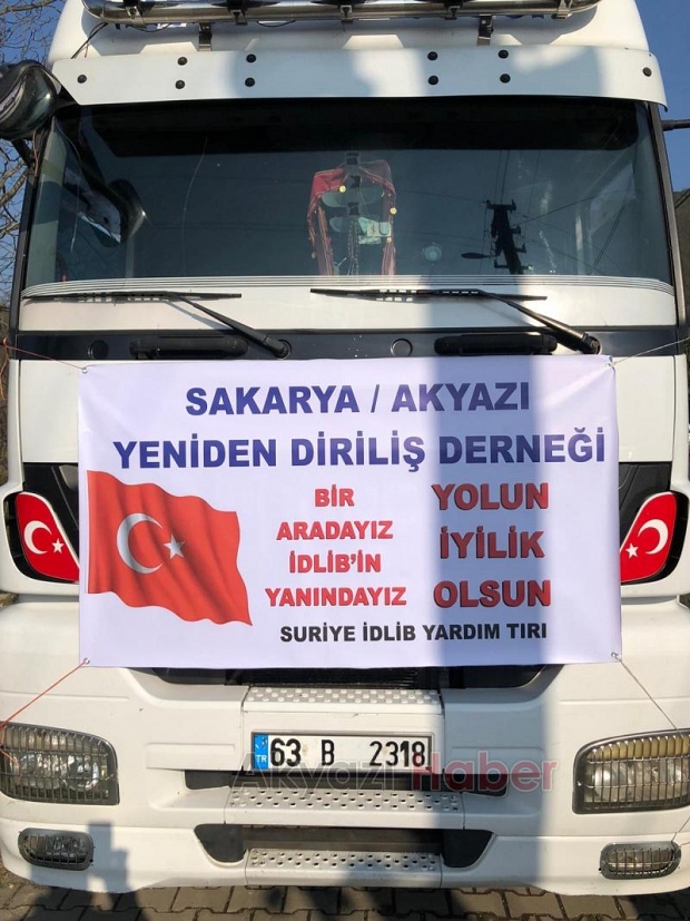 iDLiBE BiR TIR DAHA YARDIM GÖNDERiLDi