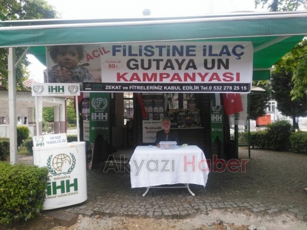 İHH’DAN İLAÇ VE UN KAMPANYASI