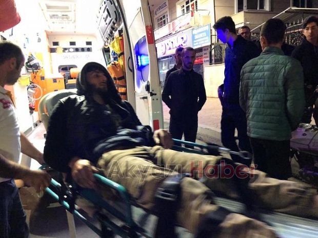 İki Suriyeli kazada yaralandı