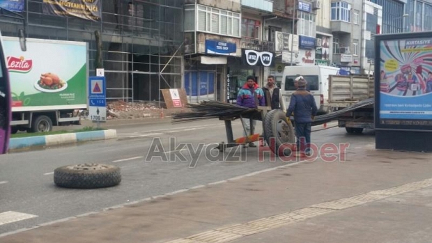 İlave Lastik Yerinden Çıktı