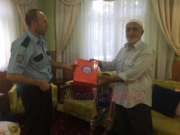İlçe Emniyet Ekiplerinden Gazilere Ziyaret