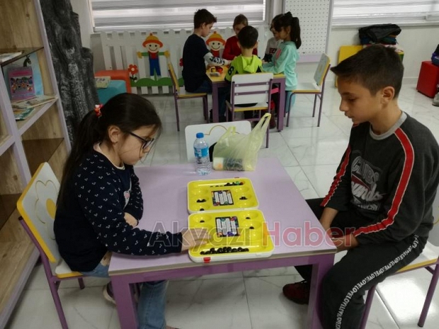 İlçe Kütüphanesinin yarıyıl programına yoğun katılım