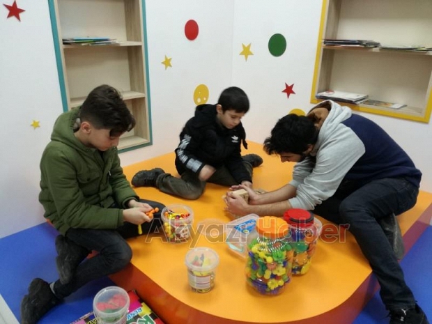 İlçe Kütüphanesinin yarıyıl programına yoğun katılım