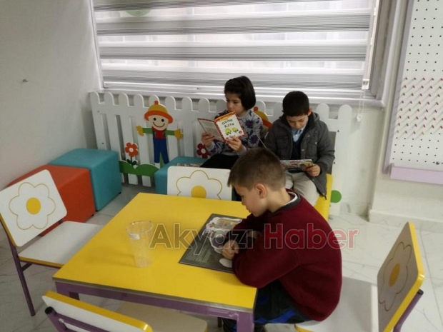 İlçe Kütüphanesinin yarıyıl programına yoğun katılım