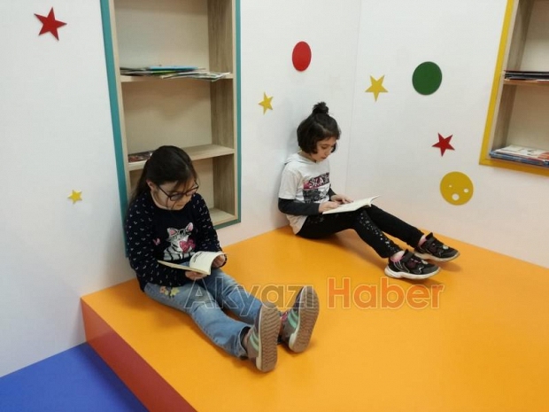 İlçe Kütüphanesinin yarıyıl programına yoğun katılım