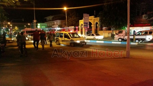 İlçe merkezinde silahlı saldırı 2 yaralı