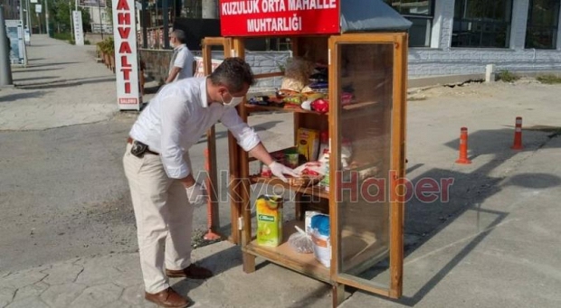 İmkanı olan bıraksın ihtiyacı olan alsın kampanyası