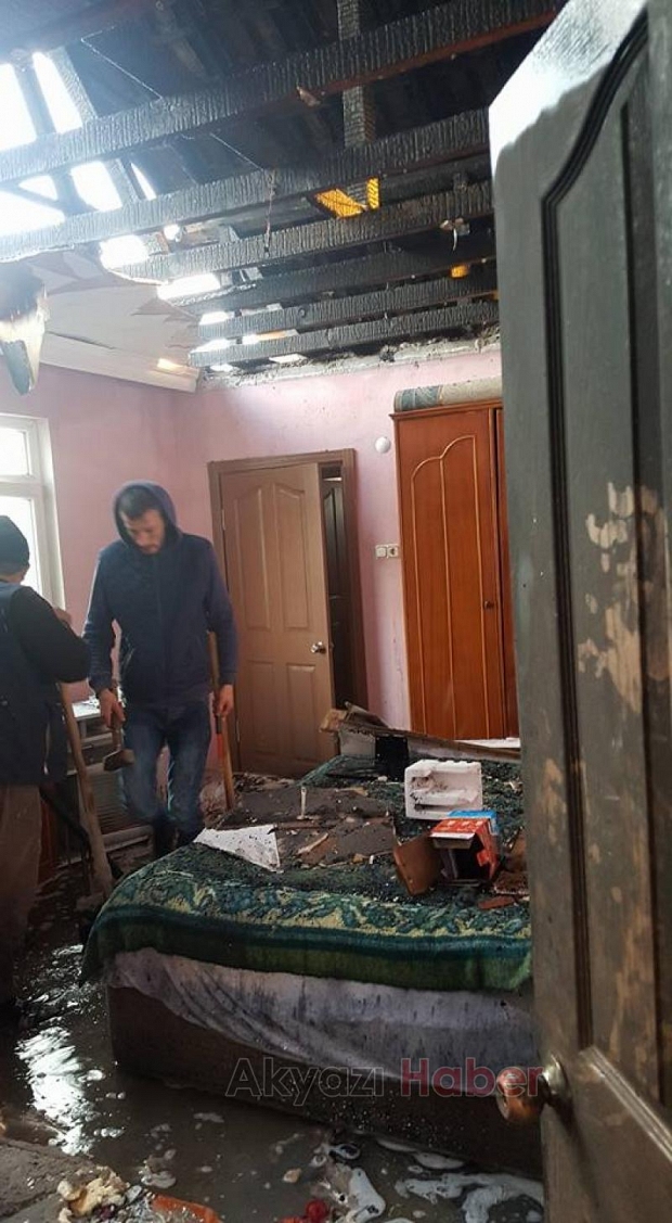 İnönü Mahallesi’nde Yangın