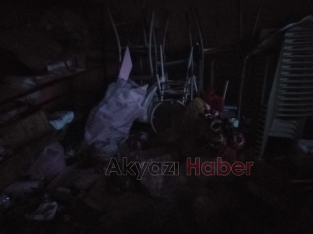 İş yerinde yangın çıktı