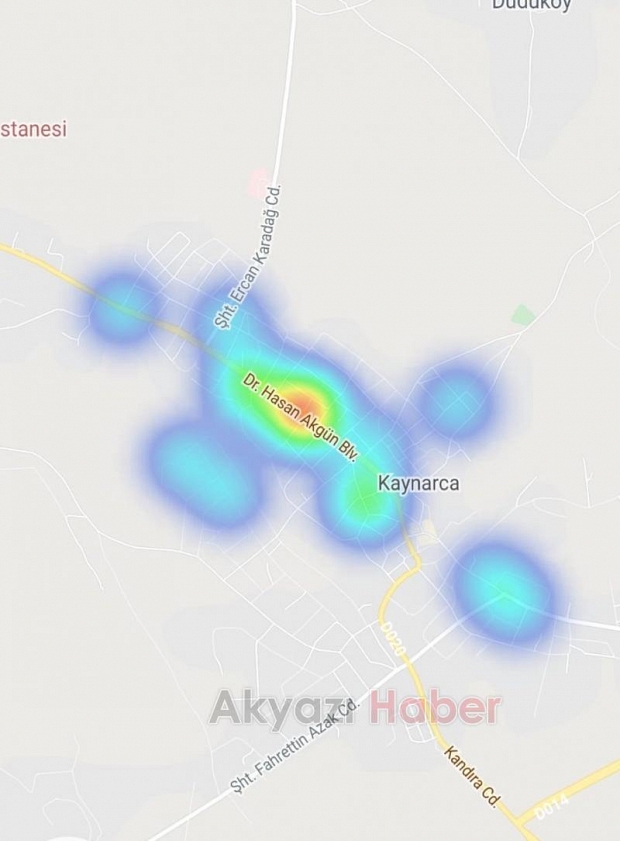 İşte Sakaryanın ilçe ilçe korona haritası