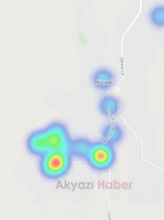 İşte Sakaryanın ilçe ilçe korona haritası