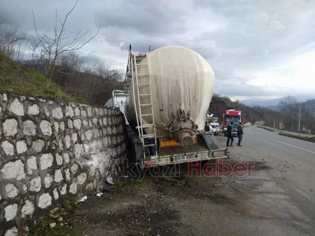 İstinat duvarı durdurdu
