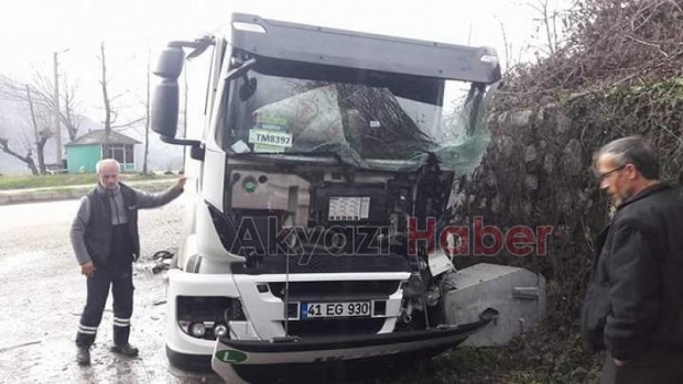 İstinat duvarı durdurdu