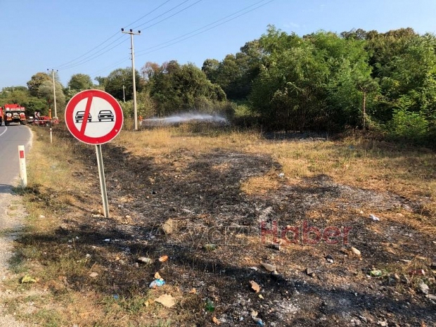 İtfaiye yetişmese ormana sıçrayacaktı