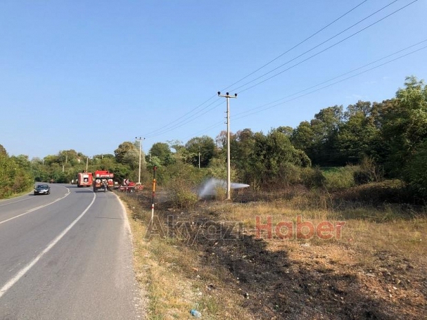 İtfaiye yetişmese ormana sıçrayacaktı