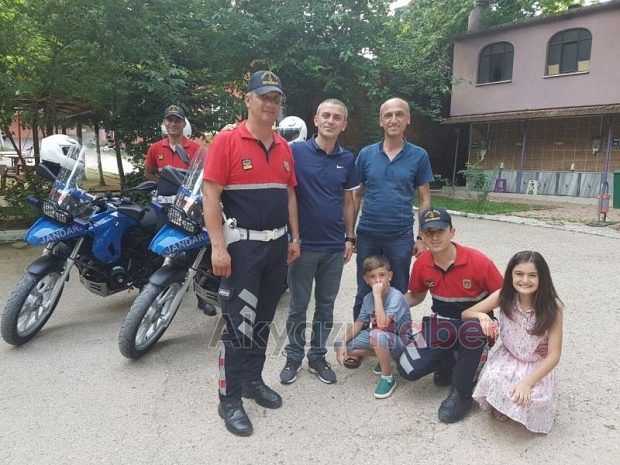 Jandarma Motosiklet Timleri Babalar Günü Kutlaması