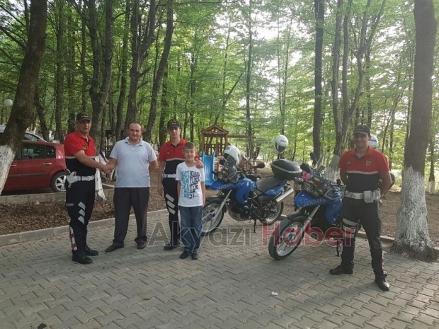 Jandarma Motosiklet Timleri Babalar Günü Kutlaması