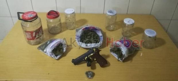 Jandarmadan uyuşturucu baskını 