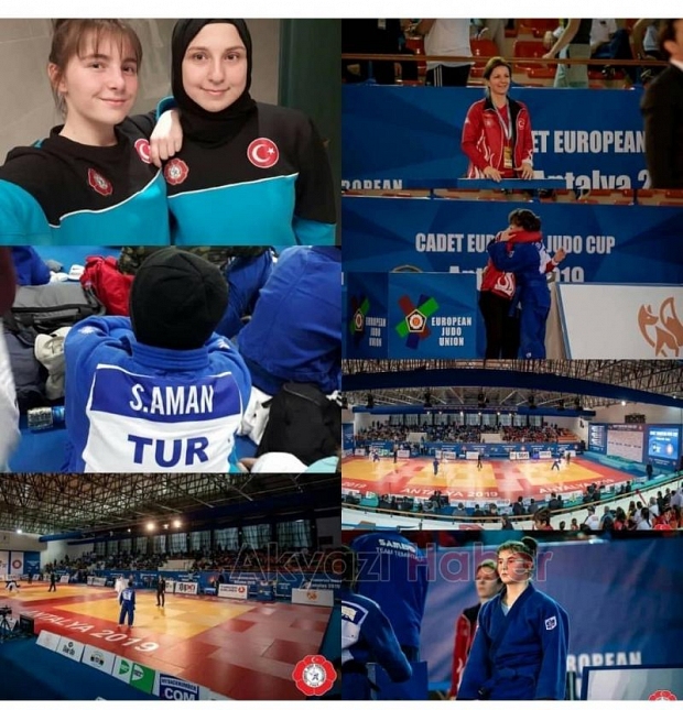 Judo Turnuvasında Akyazılı Sümeyye Aman üçüncü oldu