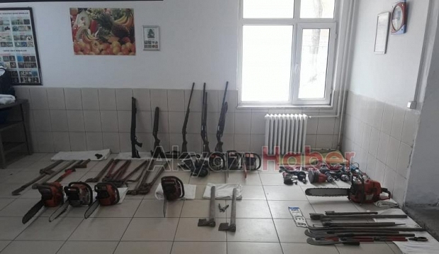 Akyazı jandarma hırsızlık çetesini çökertti