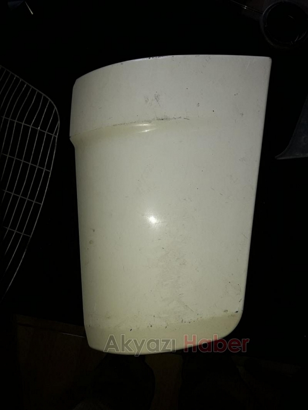 Kaçan Sürücüyü Tampon Ele Verdi