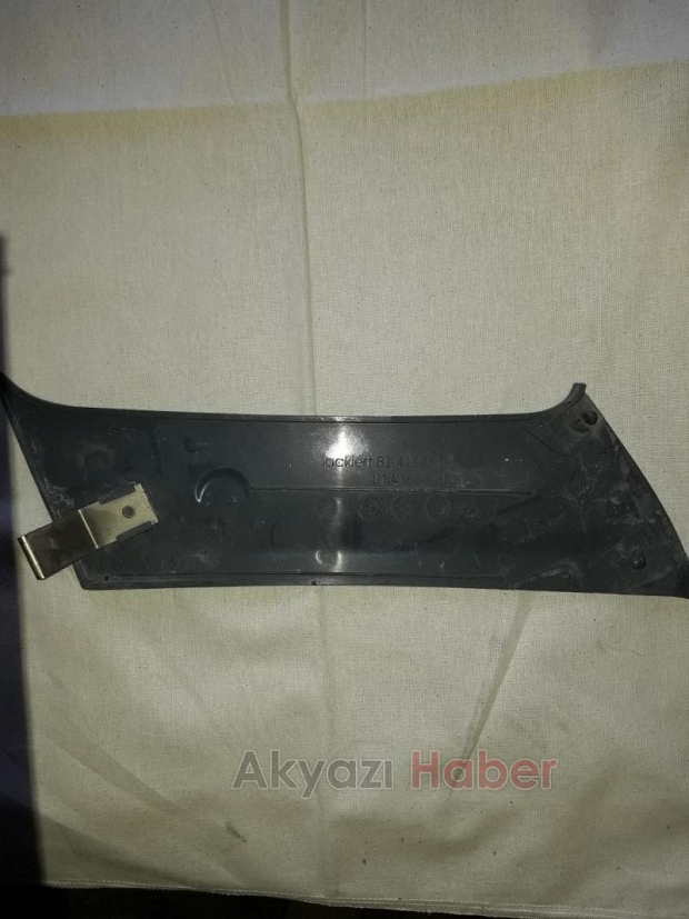 Kaçan Sürücüyü Tampon Ele Verdi