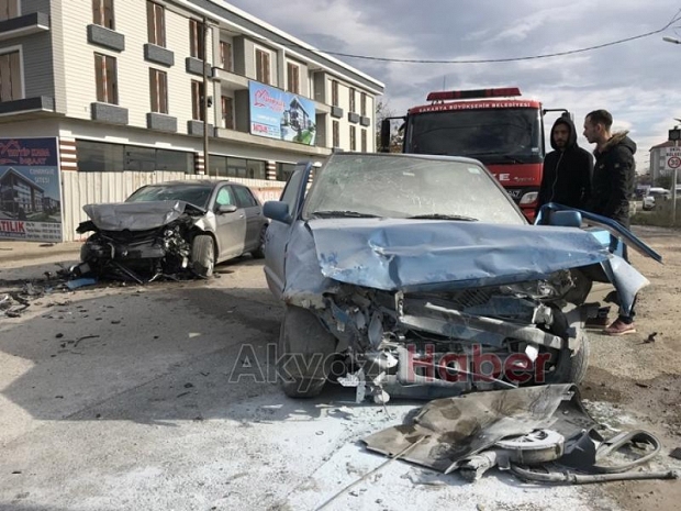 Kafa kafaya çarpıştılar 