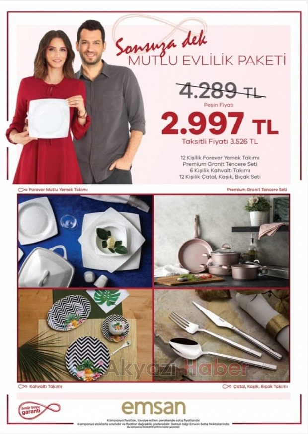 Kahya Avmde 3lü Çeyiz Kampanyası